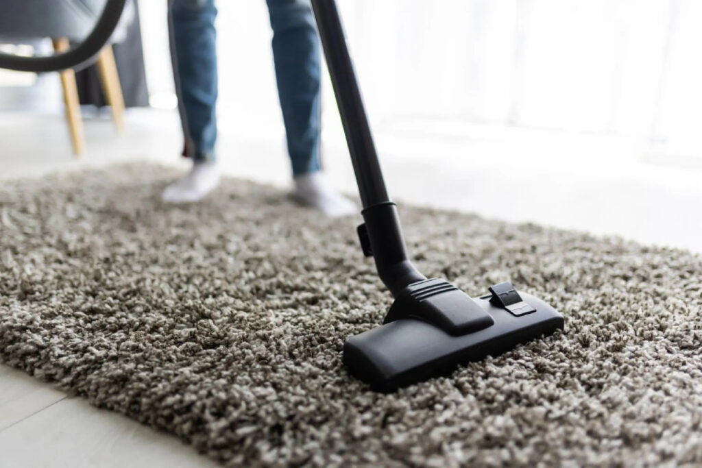 Carpet vacuuming service by cleaning company in Los Gatos, CA