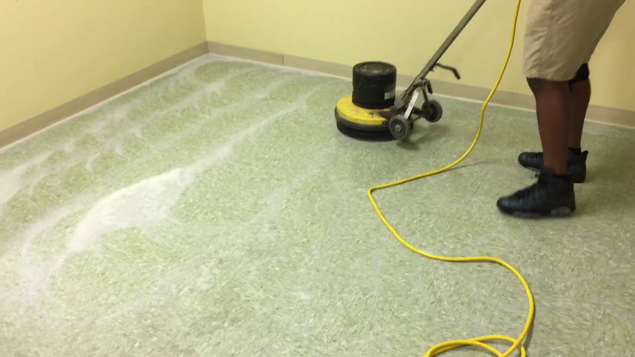 Strip and wax floor buffing service in Campbell, CA
